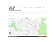 Tablet Screenshot of biglittlepictures.com.au